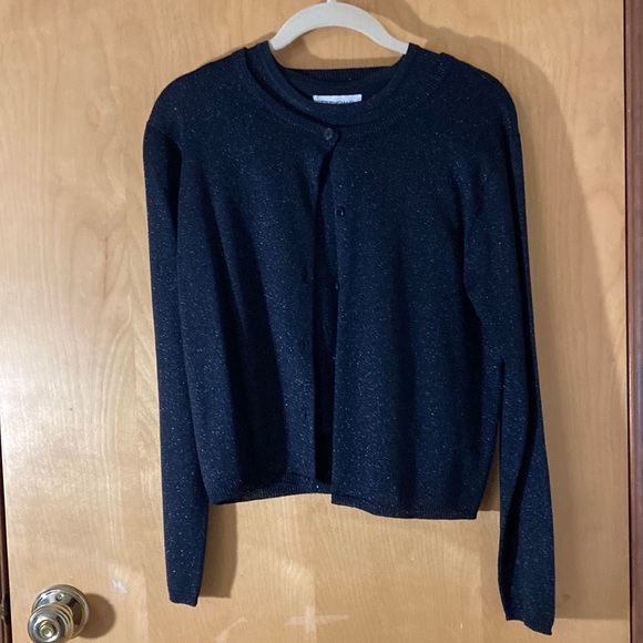 Silk Club black sparkly sweater set - Picture 2 of 5